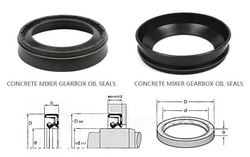 Concrete mixer gearbox oil seals manufacturer Buy Concrete mixer